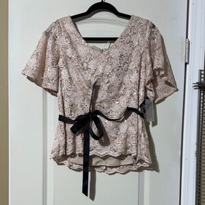 Alex evenings petite top